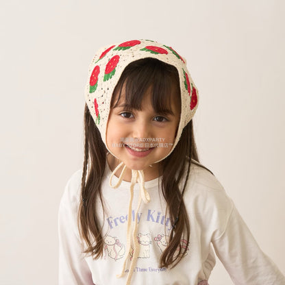 日本直送 Lycee mine 鉤針編織頭巾 手飾/髮飾系列 帽系列