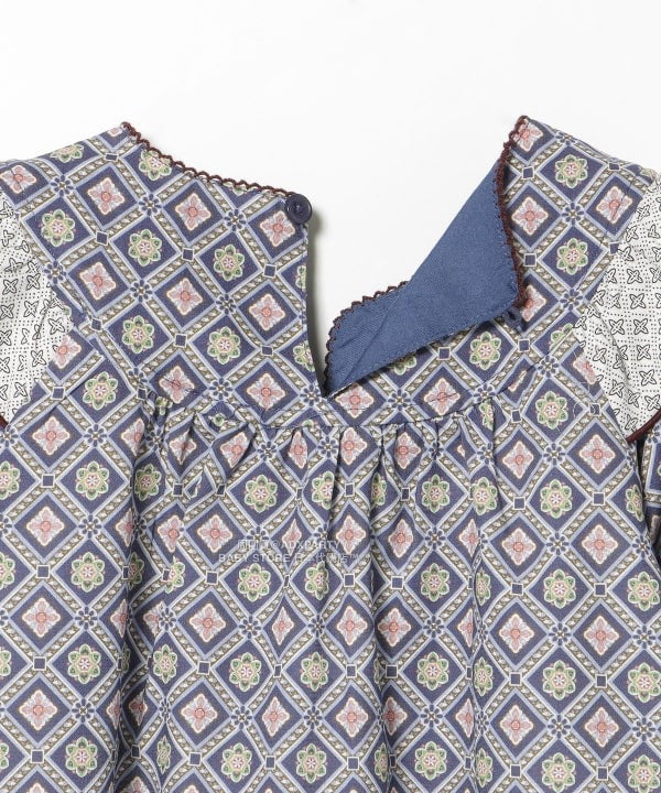 日本童裝 BEAMS mini 荷葉邊連身裙 90-140cm 女童款 秋冬季 DRESSES