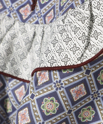 日本童裝 BEAMS mini 荷葉邊連身裙 90-140cm 女童款 秋冬季 DRESSES