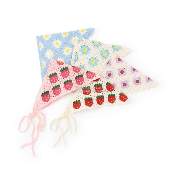 日本直送 Lycee mine 鉤針編織頭巾 手飾/髮飾系列 帽系列