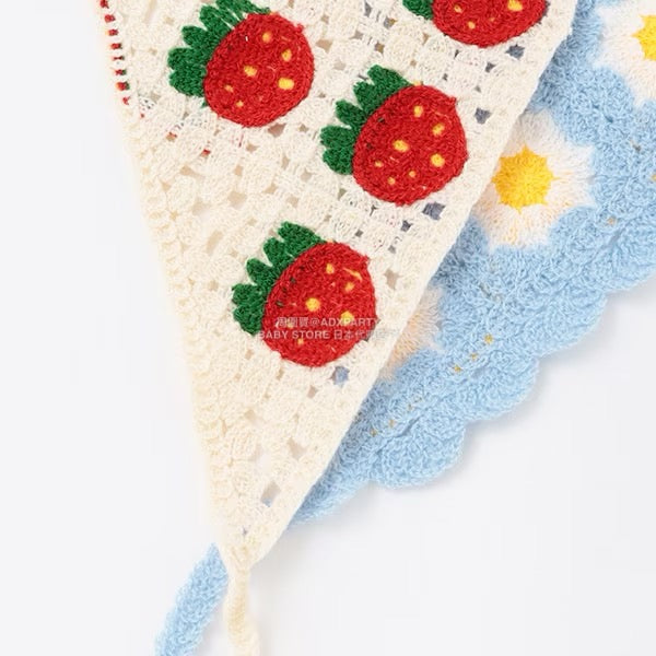 日本直送 Lycee mine 鉤針編織頭巾 手飾/髮飾系列 帽系列