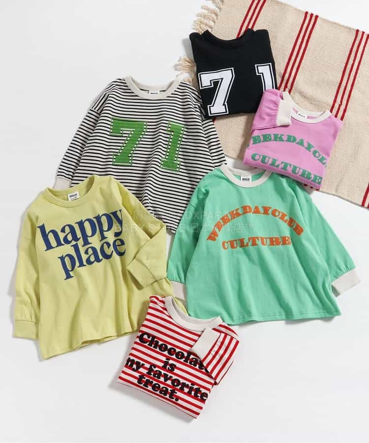 日本童裝 BREEZE 印花上衣 80-150cm 男童款/女童款 夏季 TOPS