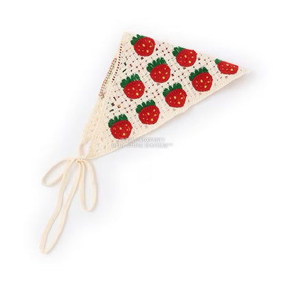 日本直送 Lycee mine 鉤針編織頭巾 手飾/髮飾系列 帽系列