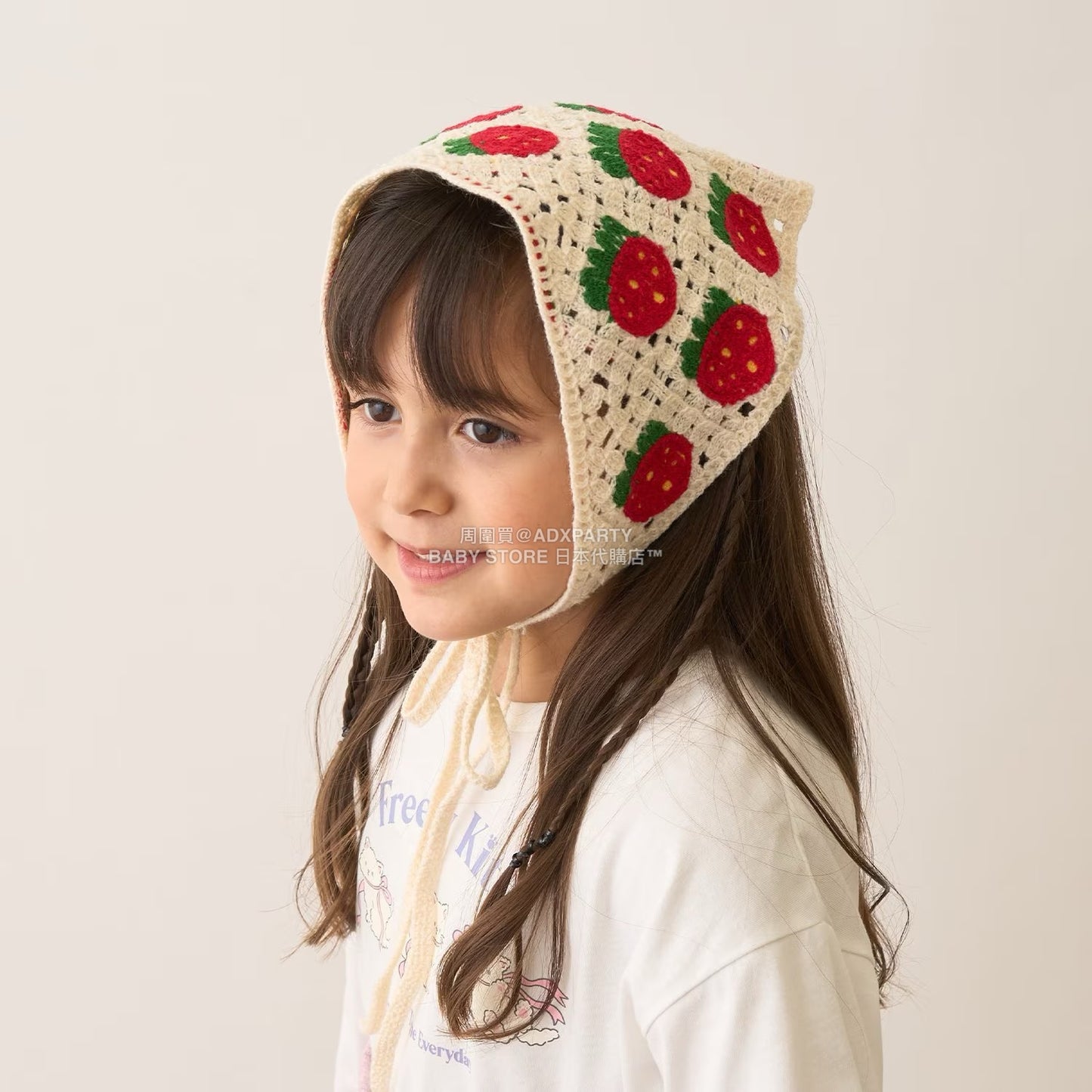 日本直送 Lycee mine 鉤針編織頭巾 手飾/髮飾系列 帽系列