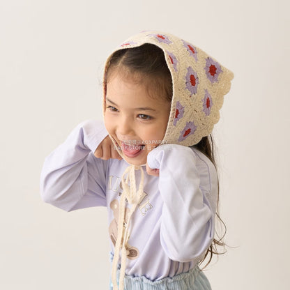 日本直送 Lycee mine 鉤針編織頭巾 手飾/髮飾系列 帽系列