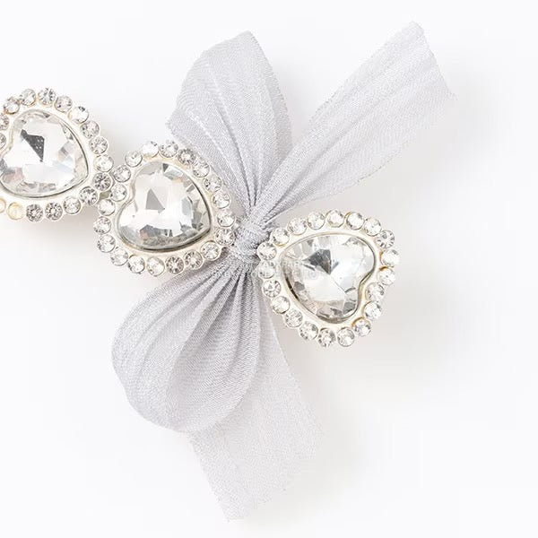 日本直送 Lycee mine 絲帶閃亮髮夾 手飾/髮飾系列