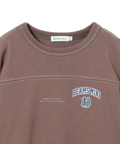 日本童裝 BEAMS mini 藍球風上衣短褲兩件套裝 90-150cm 男童款/女童款 秋冬季 TOPS 聖誕紅/新年紅