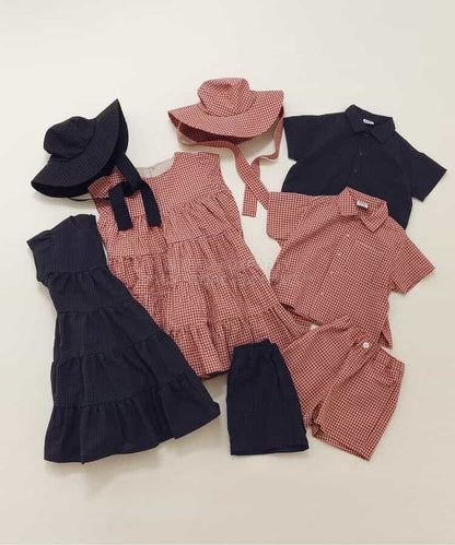 日本童裝 BREEZE 格紋短褲 80-140cm 男童款 夏季 PANTS