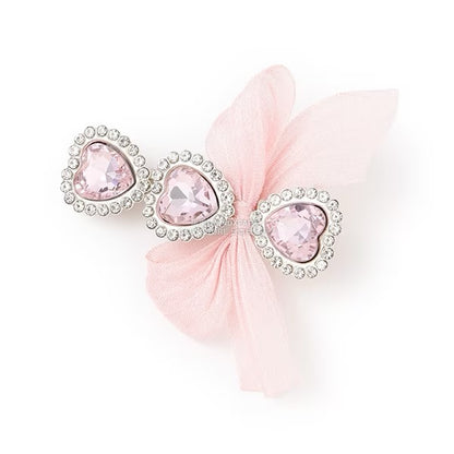 日本直送 Lycee mine 絲帶閃亮髮夾 手飾/髮飾系列