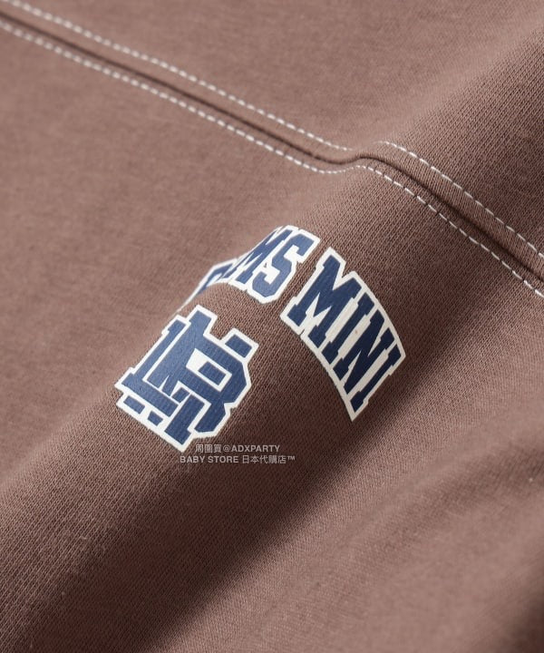 日本童裝 BEAMS mini 藍球風上衣短褲兩件套裝 90-150cm 男童款/女童款 秋冬季 TOPS 聖誕紅/新年紅