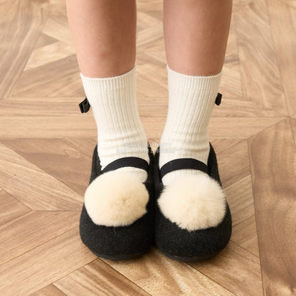 日本直送 Lycee mine 毛毛芭蕾舞鞋 17-20cm 鞋系列 其他品牌