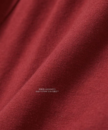 日本童裝 BEAMS mini 藍球風上衣短褲兩件套裝 90-150cm 男童款/女童款 秋冬季 TOPS 聖誕紅/新年紅