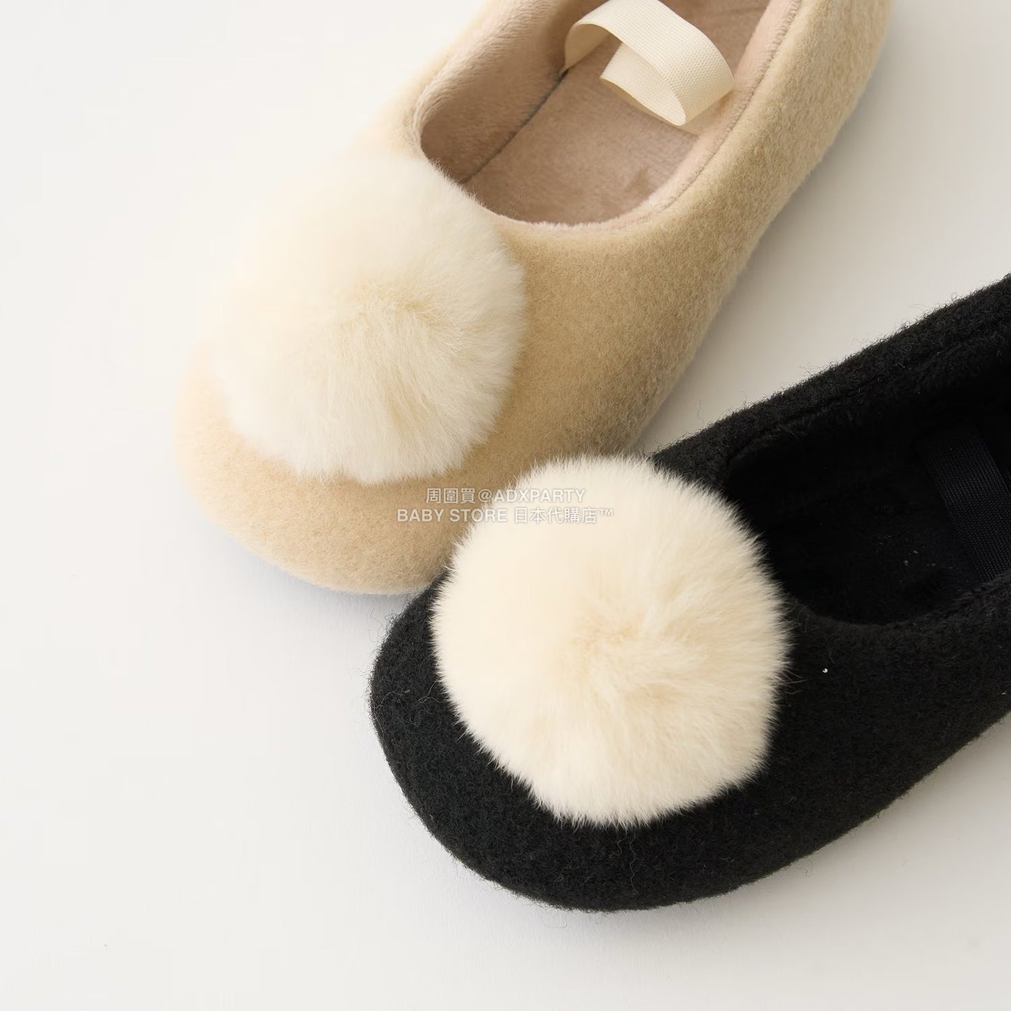 日本直送 Lycee mine 毛毛芭蕾舞鞋 17-20cm 鞋系列 其他品牌