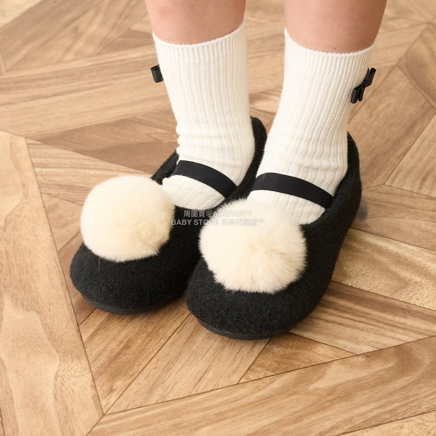 日本直送 Lycee mine 毛毛芭蕾舞鞋 17-20cm 鞋系列 其他品牌