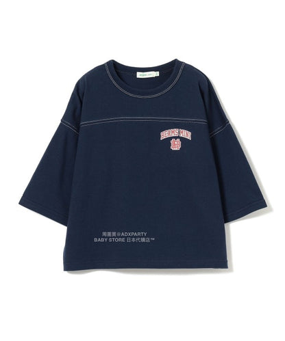 日本童裝 BEAMS mini 藍球風上衣短褲兩件套裝 90-150cm 男童款/女童款 秋冬季 TOPS 聖誕紅/新年紅