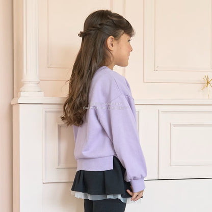 日本童裝 Ly# mine 蝴蝶結刺繡衛衣 100-150cm 女童款 秋季 TOPS