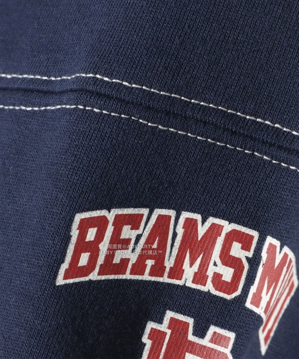 日本童裝 BEAMS mini 藍球風上衣短褲兩件套裝 90-150cm 男童款/女童款 秋冬季 TOPS 聖誕紅/新年紅