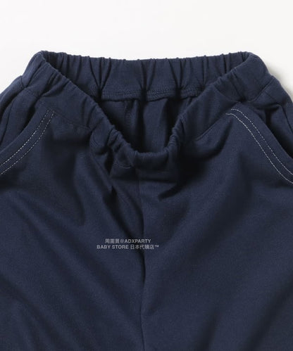 日本童裝 BEAMS mini 藍球風上衣短褲兩件套裝 90-150cm 男童款/女童款 秋冬季 TOPS 聖誕紅/新年紅