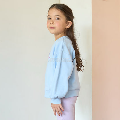 日本童裝 Ly# mine 蝴蝶結刺繡衛衣 100-150cm 女童款 秋季 TOPS