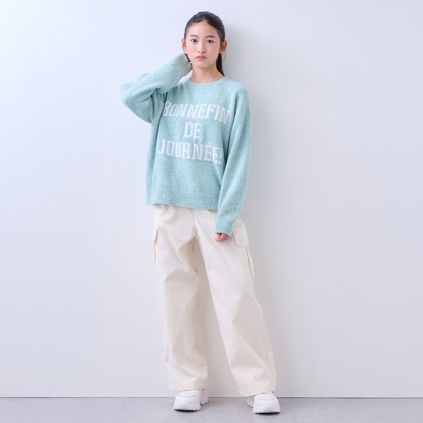 日本直送 pom ponette junior 福袋5點 140-165cm 女童款 2026年日本新春福袋 福袋不參與$900免運 滿$900可加$25免運【日本預售：2026年1月1日】
