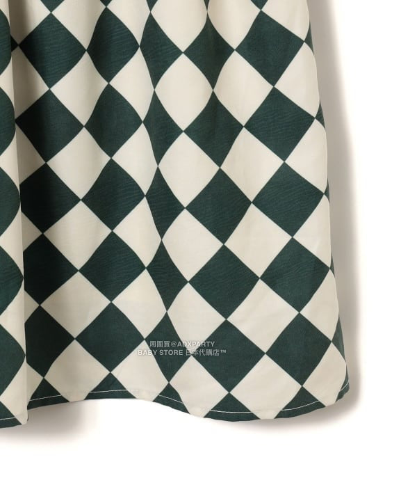 日本童裝 B:MING by BEAMS 【別注版】FRUIT OF THE LOOM 拼接連身裙 100-130cm 女童款 秋冬季 DRESSES