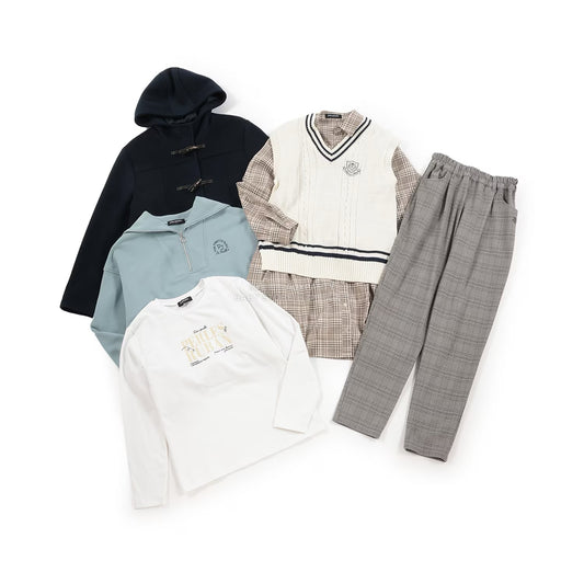 日本直送 pom ponette junior 福袋6點 140-165cm 女童款 2026年日本新春福袋 福袋不參與$900免運 滿$900可加$25免運【日本預售：2026年1月1日】