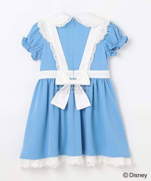 日本童裝 aF#a325 愛麗絲連頭箍 90-140cm 女童款 秋季 DRESSES Cosplay服裝 Halloween攪鬼特輯