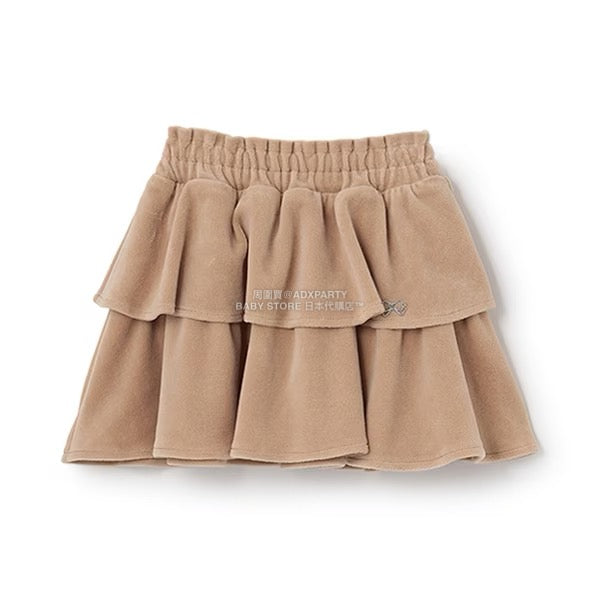 日本童裝 Ly# mine 天鵝絨蛋糕裙 100-150cm 女童款 秋季 SKIRTS