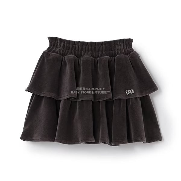 日本童裝 Ly# mine 天鵝絨蛋糕裙 100-150cm 女童款 秋季 SKIRTS