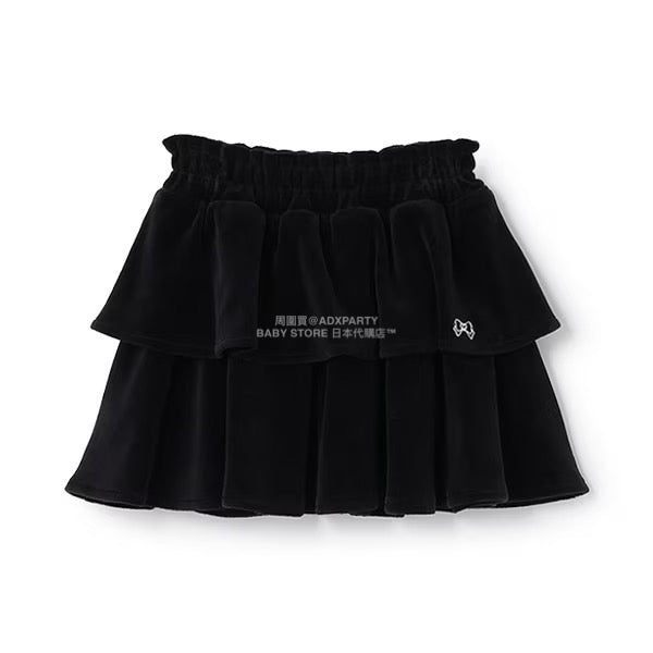 日本童裝 Ly# mine 天鵝絨蛋糕裙 100-150cm 女童款 秋季 SKIRTS