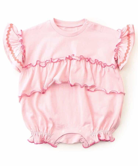 日本童裝 BREEZE 連衣 70-80cm 女童款 初生嬰兒 夏季 Jumpsuit