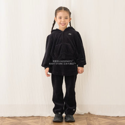 日本童裝 Ly# mine 天鵝絨喇叭褲連裙 100-150cm 女童款 秋季 SKIRTS PANTS