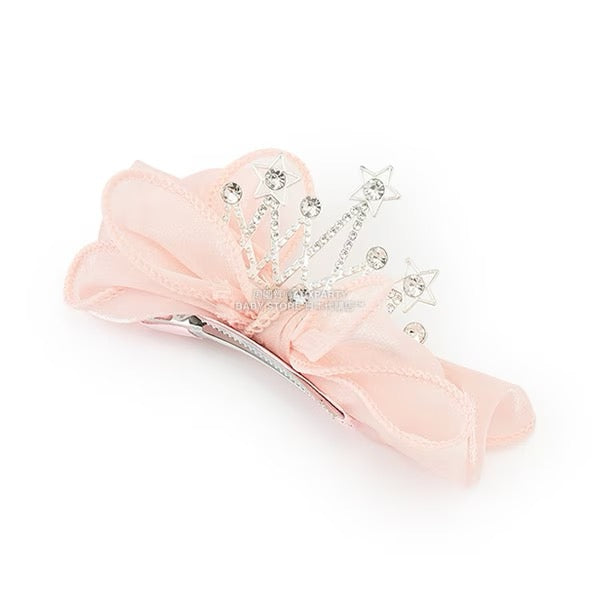 日本直送 Lycee mine 大絲帶皇冠髮夾 手飾/髮飾系列