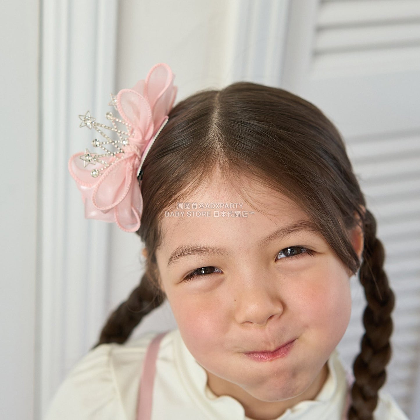 日本直送 Lycee mine 大絲帶皇冠髮夾 手飾/髮飾系列