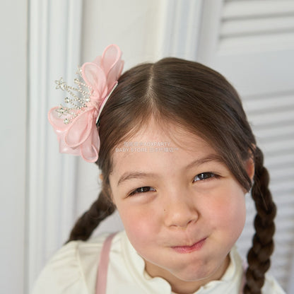 日本直送 Lycee mine 大絲帶皇冠髮夾 手飾/髮飾系列