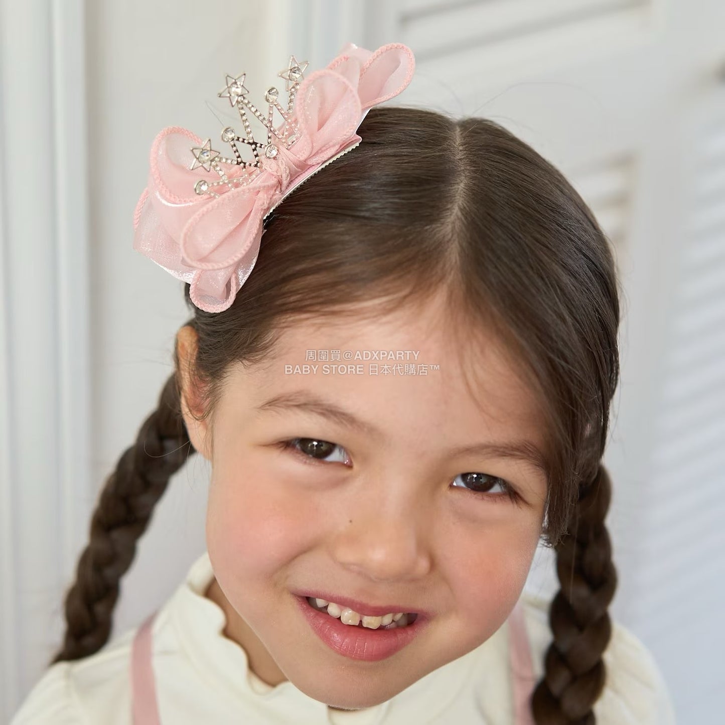 日本直送 Lycee mine 大絲帶皇冠髮夾 手飾/髮飾系列