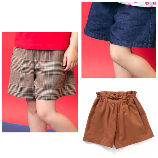 Japanese children's clothing SERAPH x Peko &amp; Poko shorts 80-140cm girls' summer PANTS Other brand children's clothing 