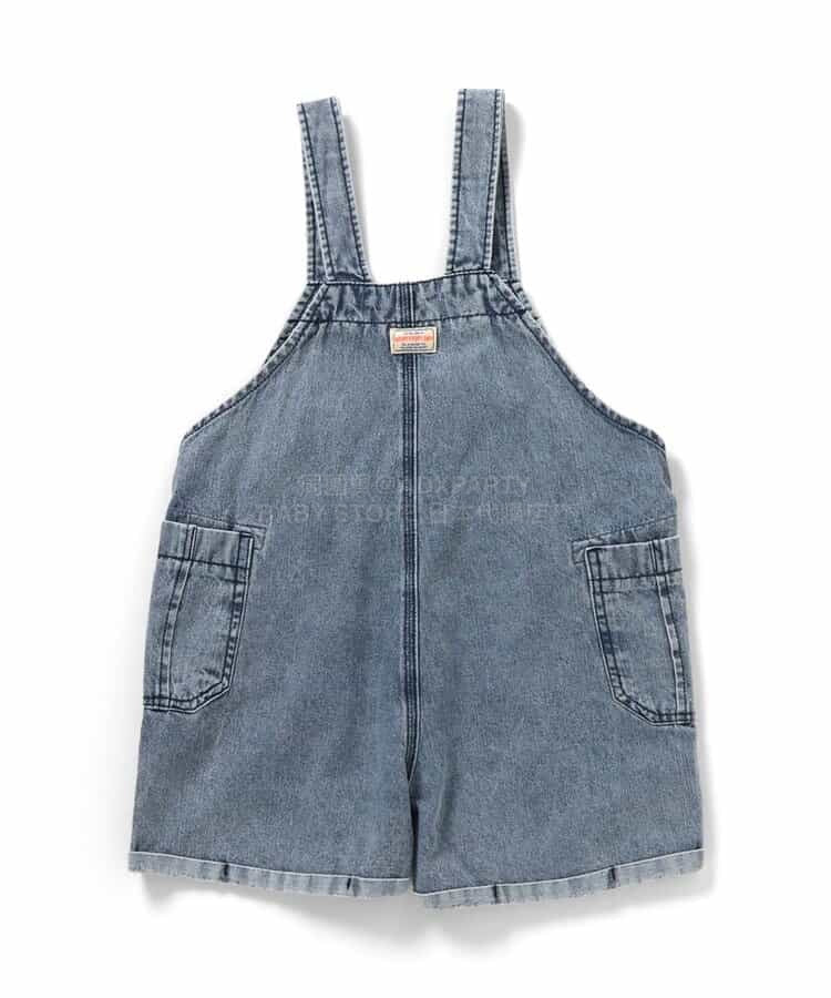 日本童裝 BREEZE 牛仔背帶褲 80-130cm 女童款 夏季 Jumpsuit