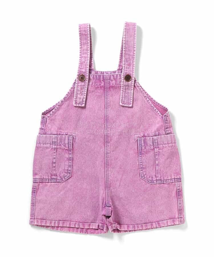 日本童裝 BREEZE 牛仔背帶褲 80-130cm 女童款 夏季 Jumpsuit