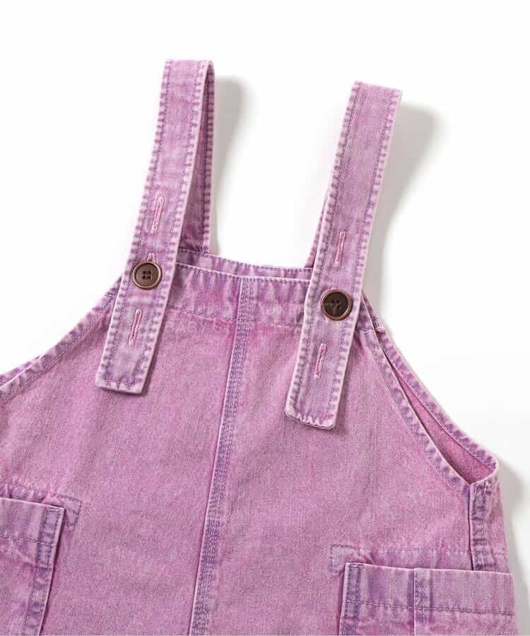 日本童裝 BREEZE 牛仔背帶褲 80-130cm 女童款 夏季 Jumpsuit