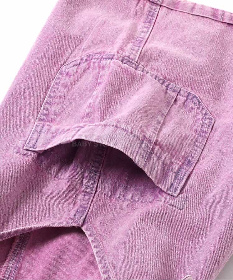 日本童裝 BREEZE 牛仔背帶褲 80-130cm 女童款 夏季 Jumpsuit