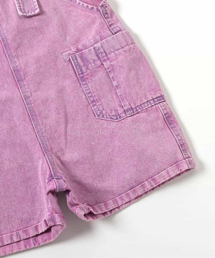 日本童裝 BREEZE 牛仔背帶褲 80-130cm 女童款 夏季 Jumpsuit