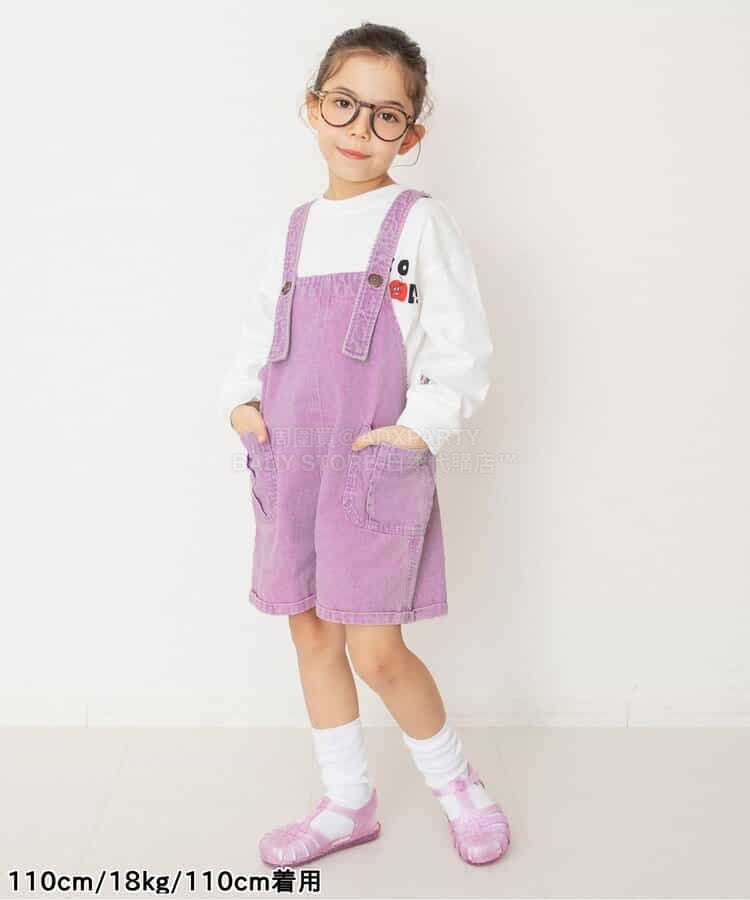 日本童裝 BREEZE 牛仔背帶褲 80-130cm 女童款 夏季 Jumpsuit