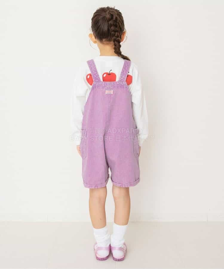 日本童裝 BREEZE 牛仔背帶褲 80-130cm 女童款 夏季 Jumpsuit