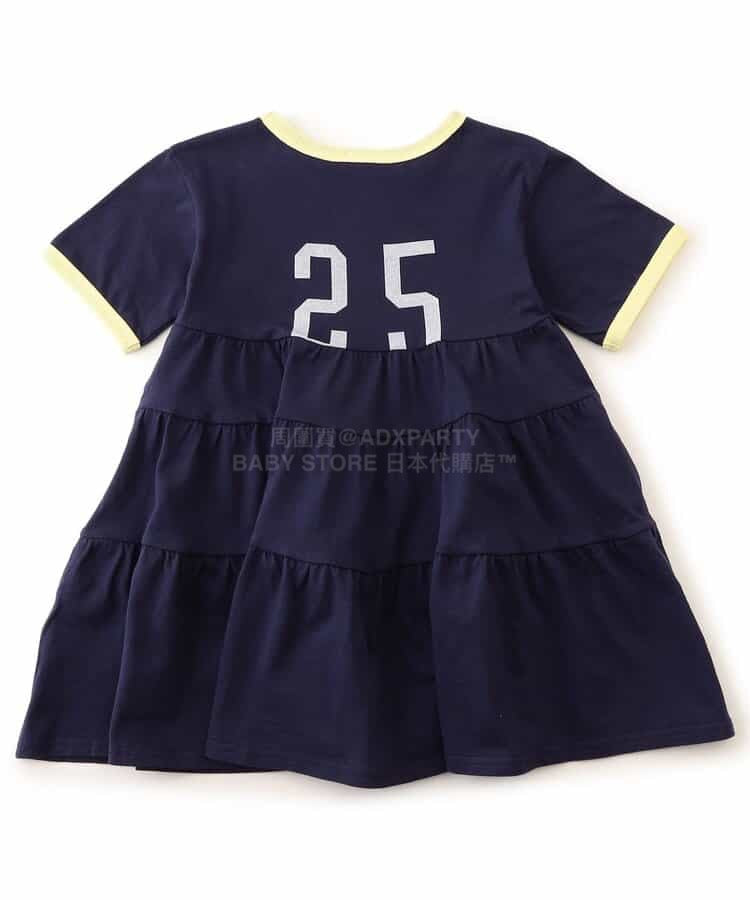日本童裝 BREEZE 字母印花連身裙 80-140cm 女童款 夏季 DRESSES