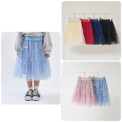 Japanese children's clothing Ly# mine tulle skirt 100-150cm girls spring and summer SKIRTS 