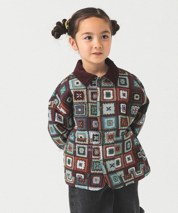 日本童裝 B:MING by BEAMS 戈佈蘭外套 100-140cm 男童款/女童款 秋冬季 OUTERWEAR