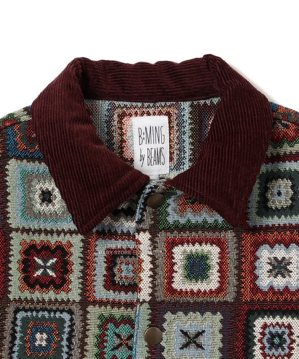 日本童裝 B:MING by BEAMS 戈佈蘭外套 100-140cm 男童款/女童款 秋冬季 OUTERWEAR