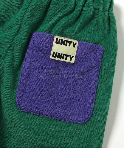 日本童裝 BREEZE 毛巾料兩件套裝 90-140cm 男童款 夏季 TOPS PANTS