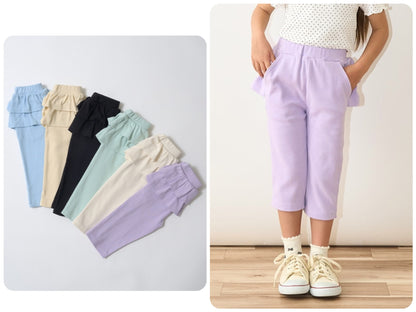 Japanese children's clothing Ly# mine skirt bottoming three-quarter pants 100-140cm girls spring and summer PANTS 